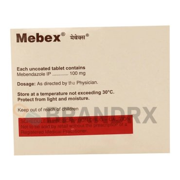 Mebex 100 mg Cipla