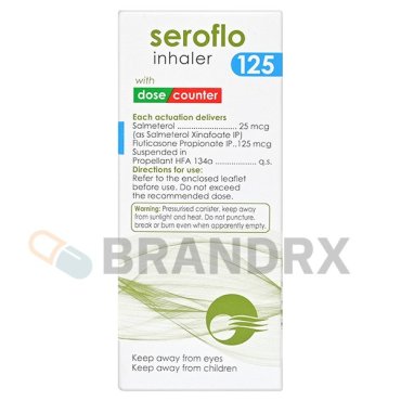 Seroflo Inhaler 120 MD 125 mcg Cipla